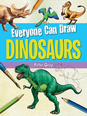 cover image of Everyone Can Draw Dinosaurs